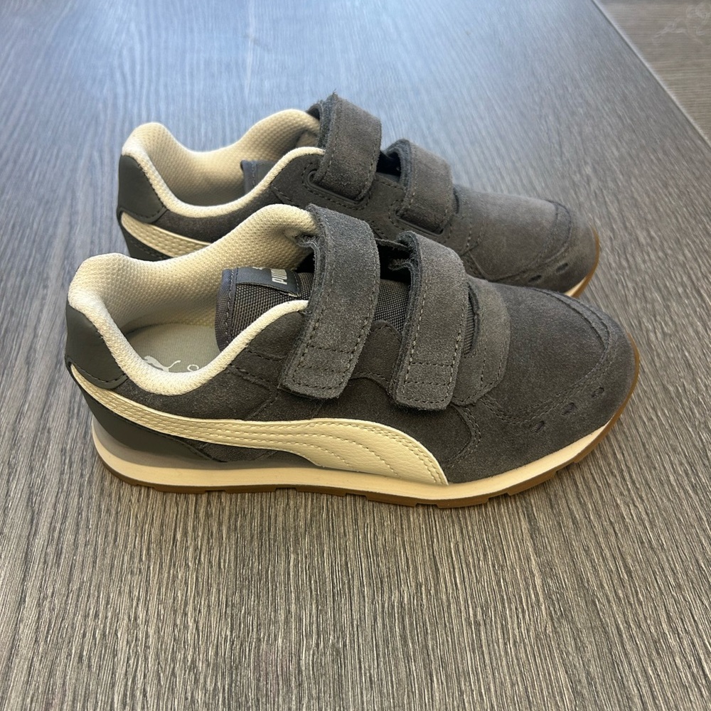PUMA Kids Gray Sneakers